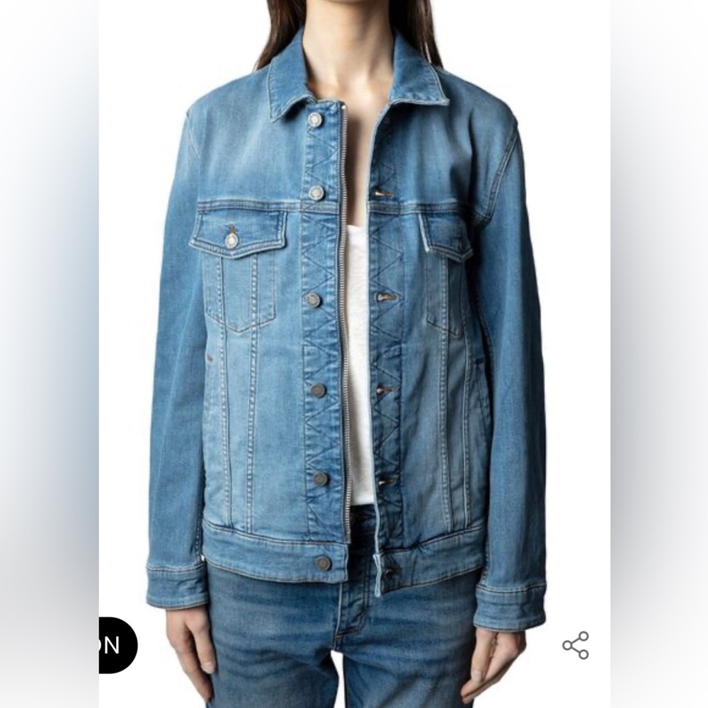 ZADIG & VOLTARE Denim Jacket Size S